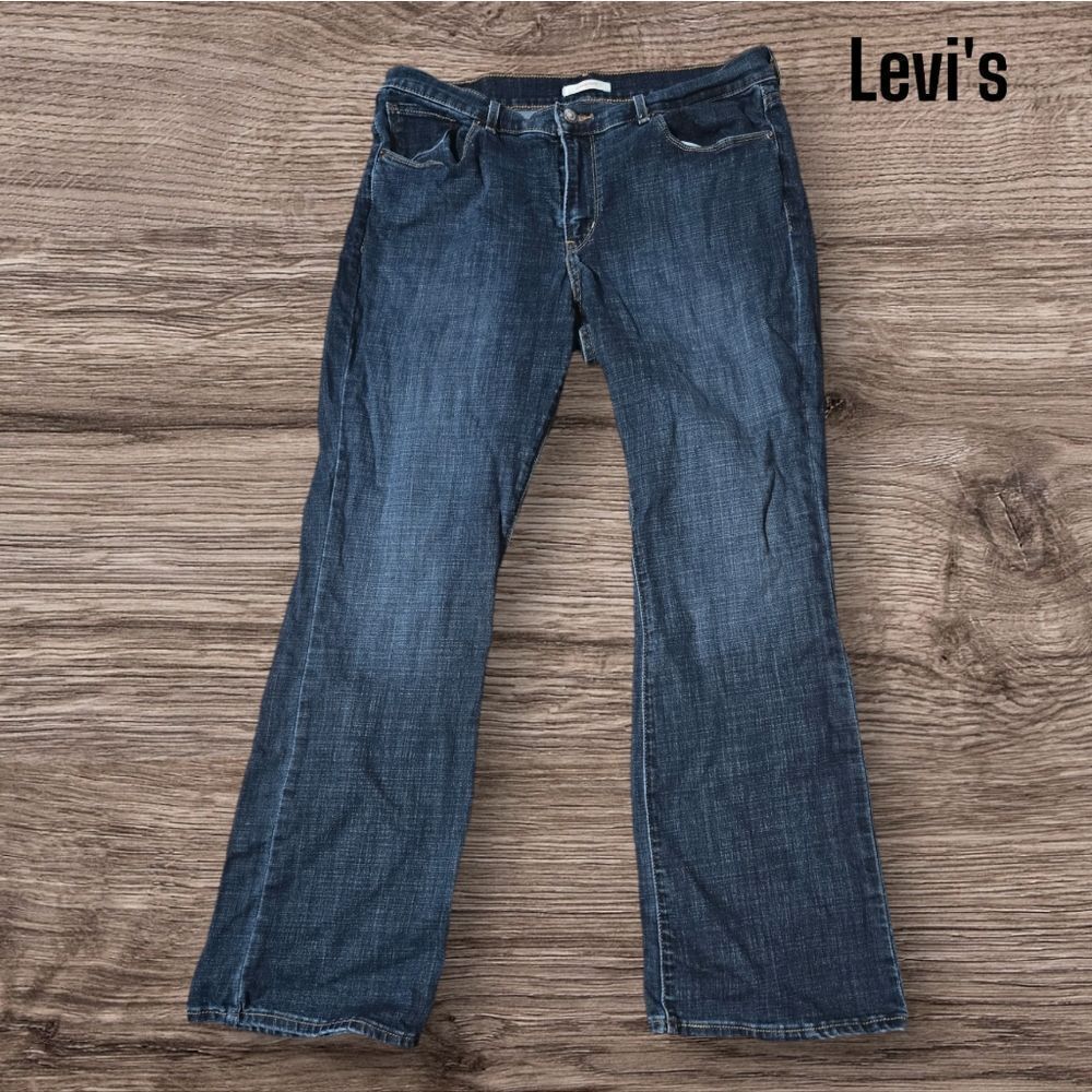 LEVI'S Classic Bootcut Design Pocket Jeans Plus Size